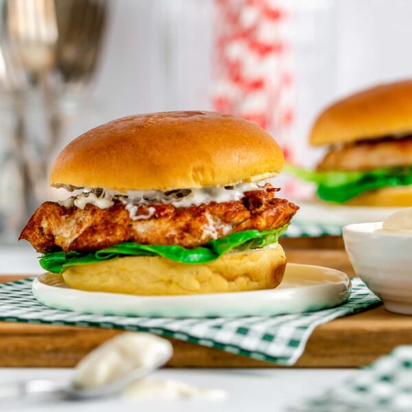 Cajun Chicken Burger
